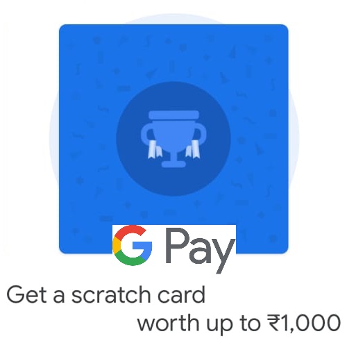 Get a scratch card worth up to Rs. 1,000
