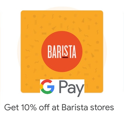 Get 10% off at Barista stores